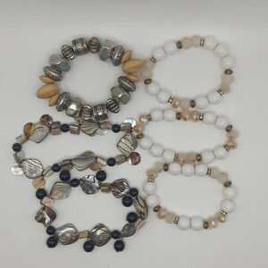Costume Jewelry Bundle Set of 6 Bracelets